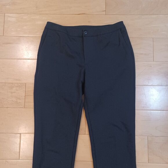 American Giant Pants Size 12 Black Chino Ponte Stretch Minimal Capsule Classic - Picture 2 of 7